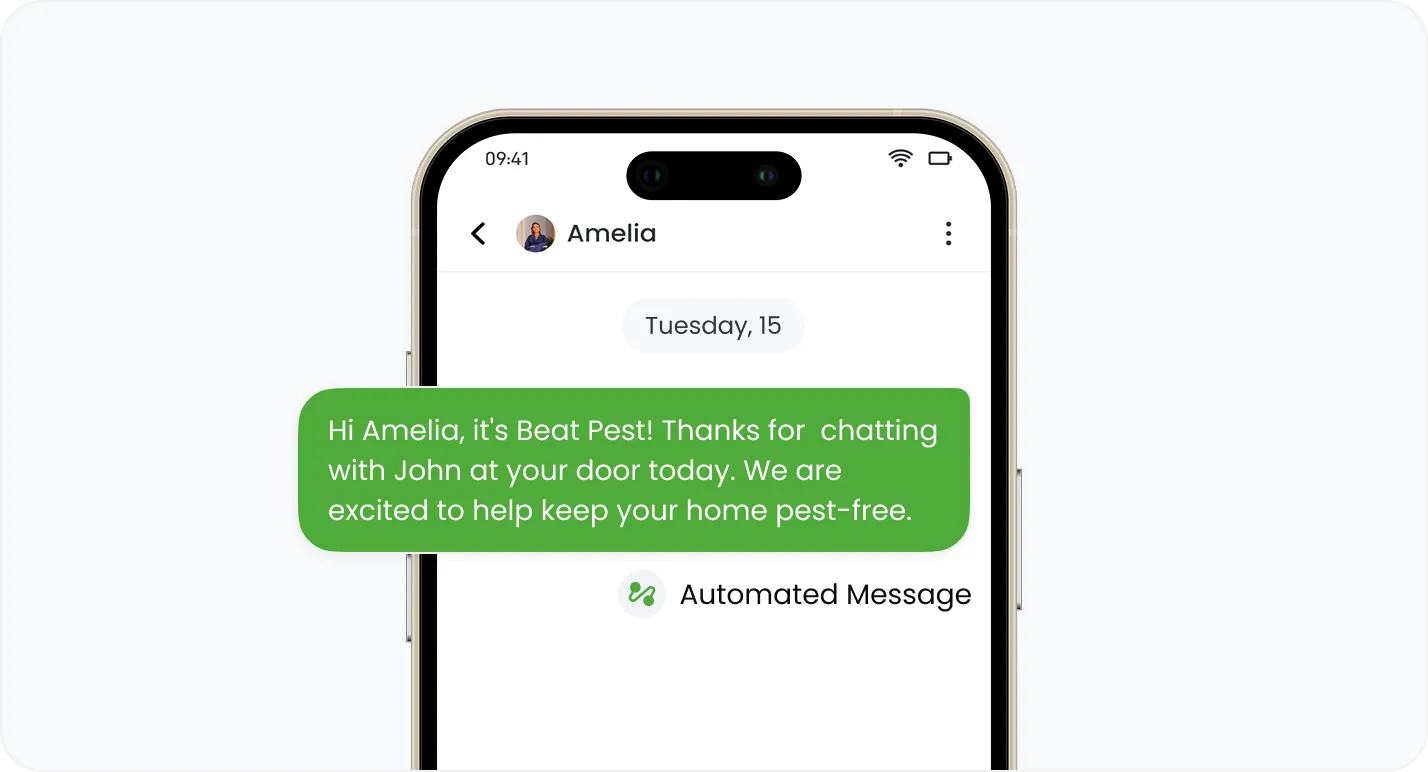 Trigger friendly email or text reminders the moment an invoice goes unpaid