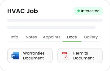 File storage in Knockio