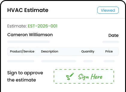 Financing documents in Knockio