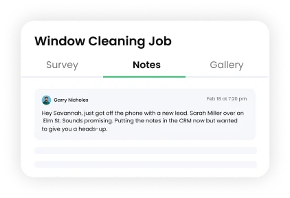 Work orders in Knockio
